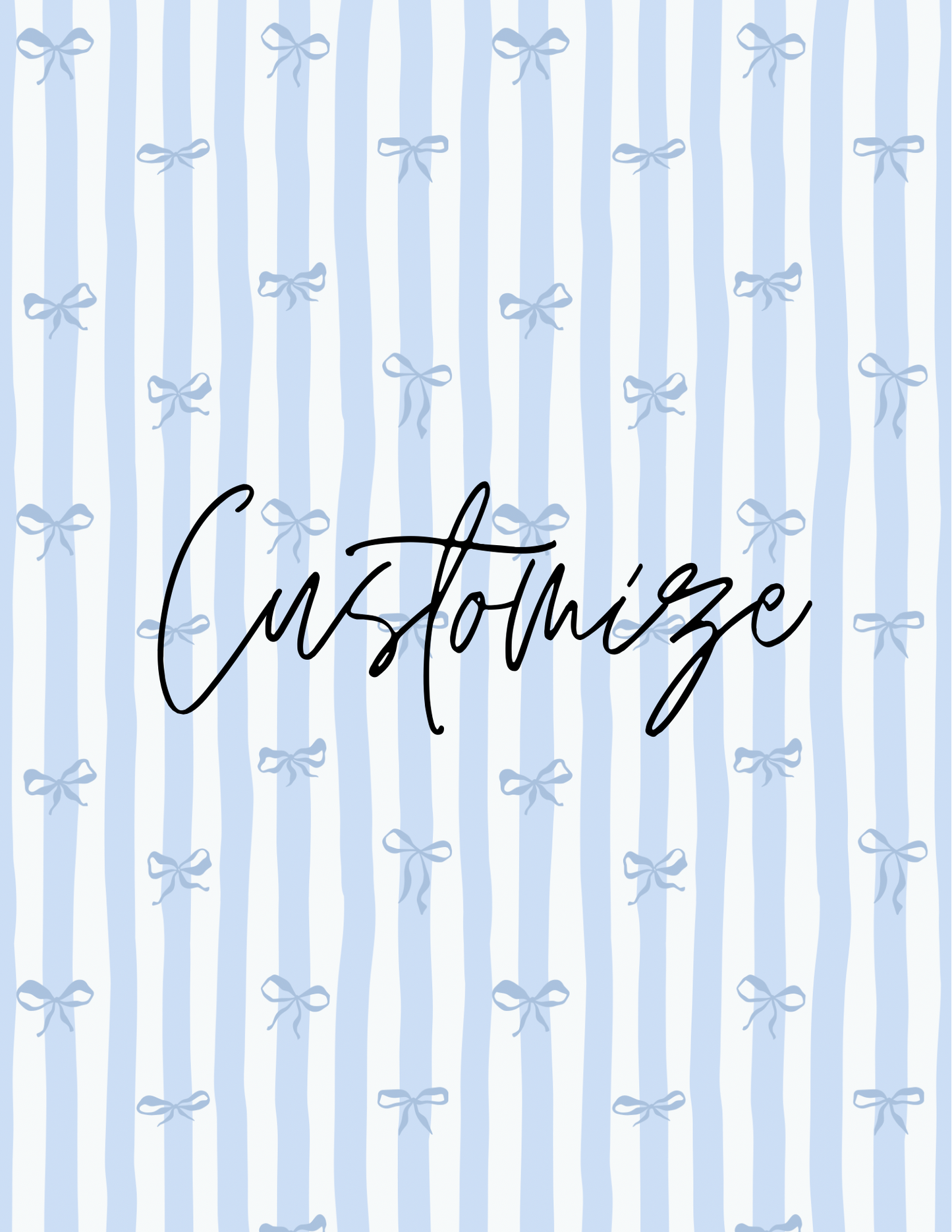 ✨ Customization Add-On – Make It Yours ✨